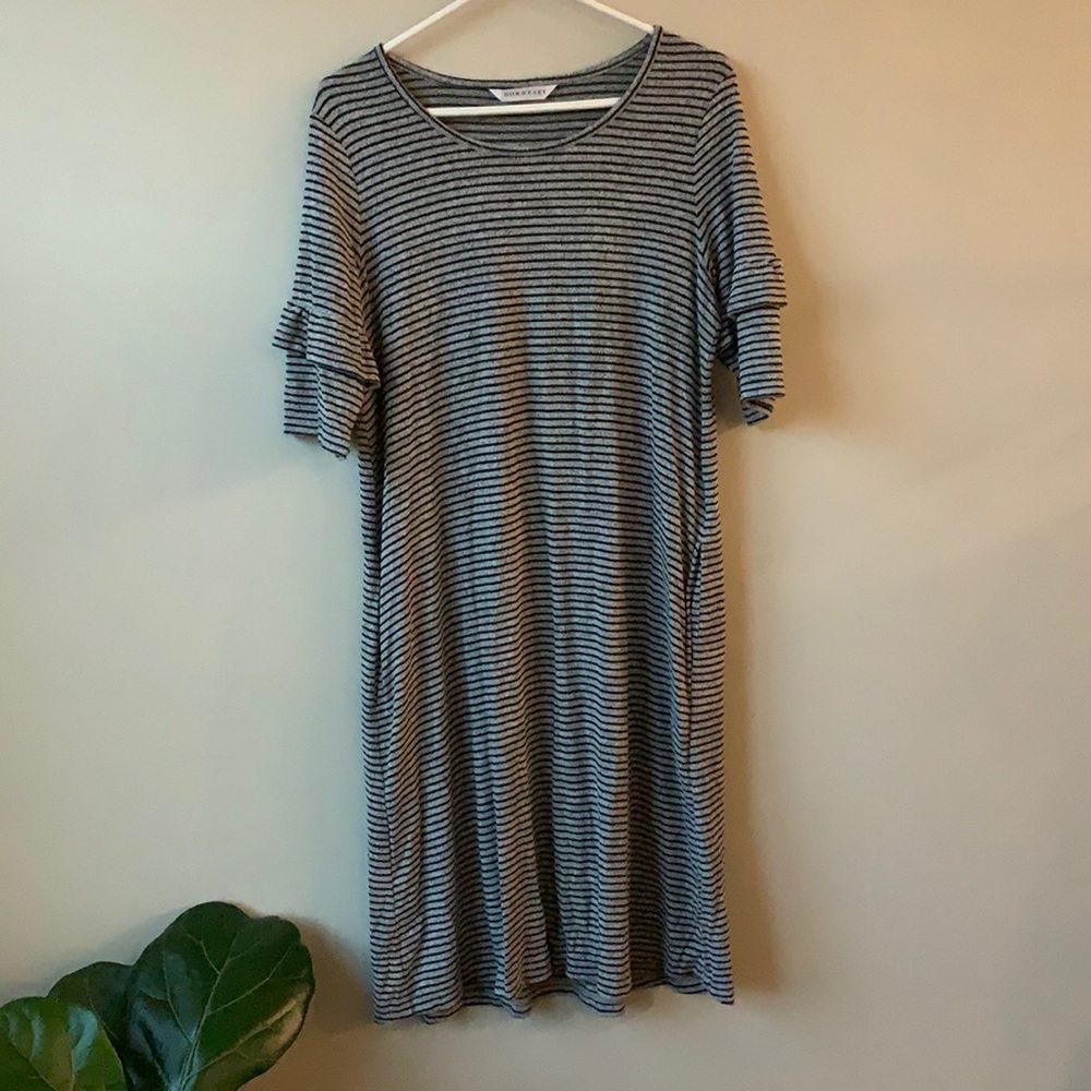 Knee length t shirt dress